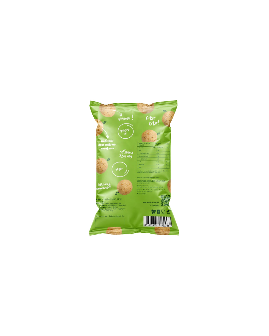 Fropie Yeşillikli Nohut Cipsi
