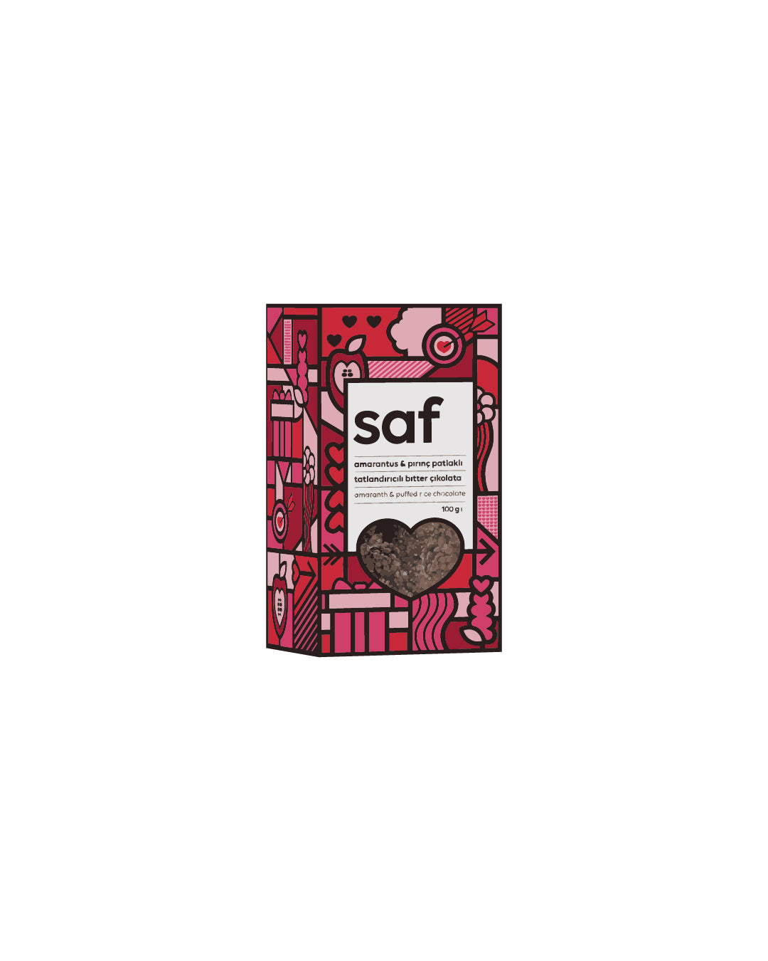Saf Pirinç Patlaklı Çikolata 100gr