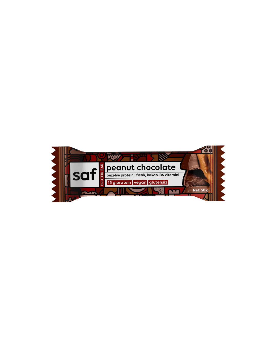 Saf Yer Fıstıklı Protein Bar